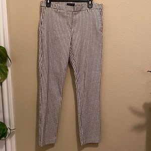 Rachel Zoe checkered ankle pant